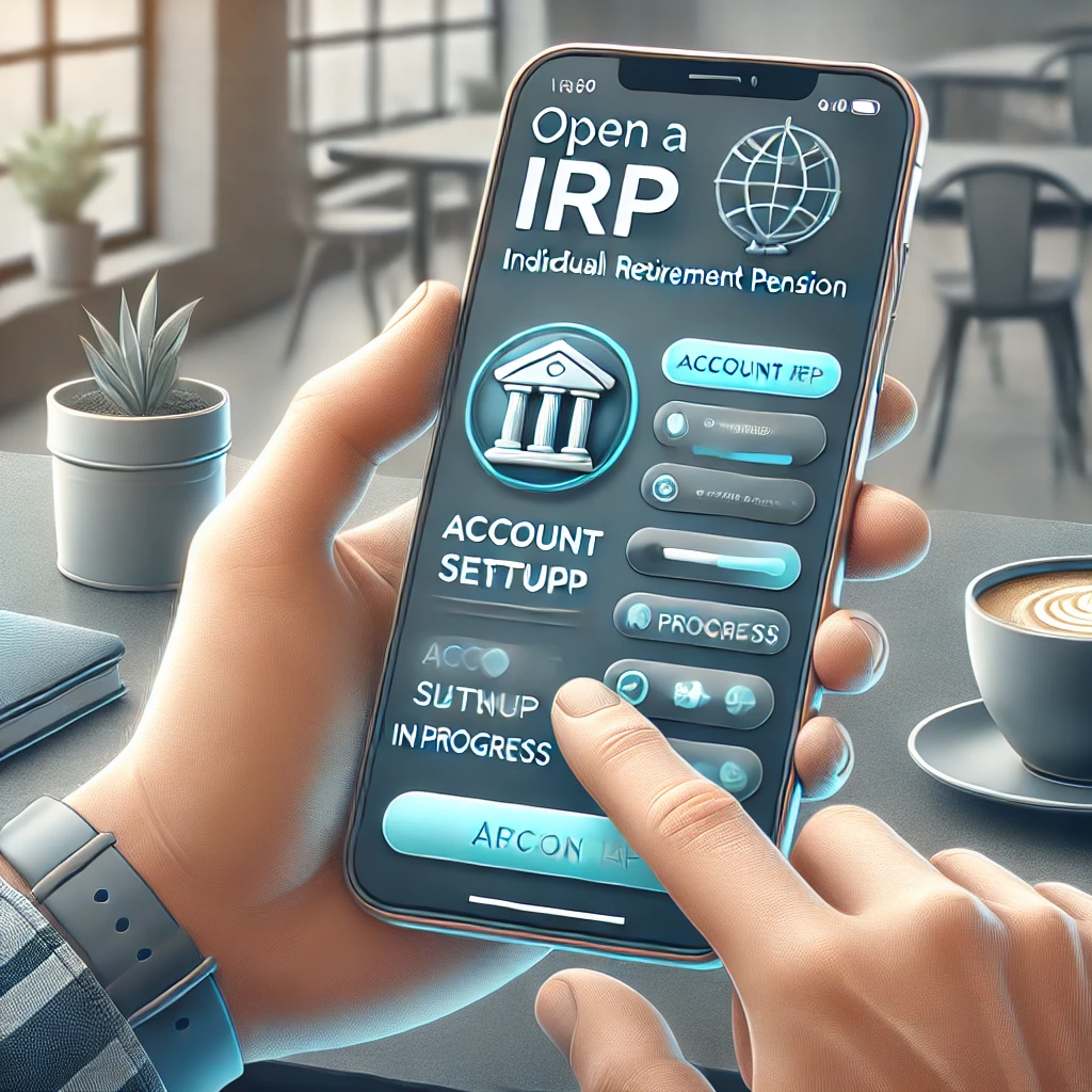 스마트폰으로-IRP계좌통장-개설