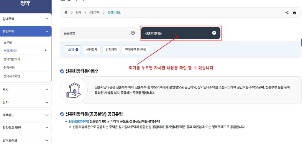 신혼부부특별분양1