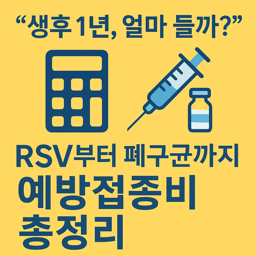 생후1년 백신접종
