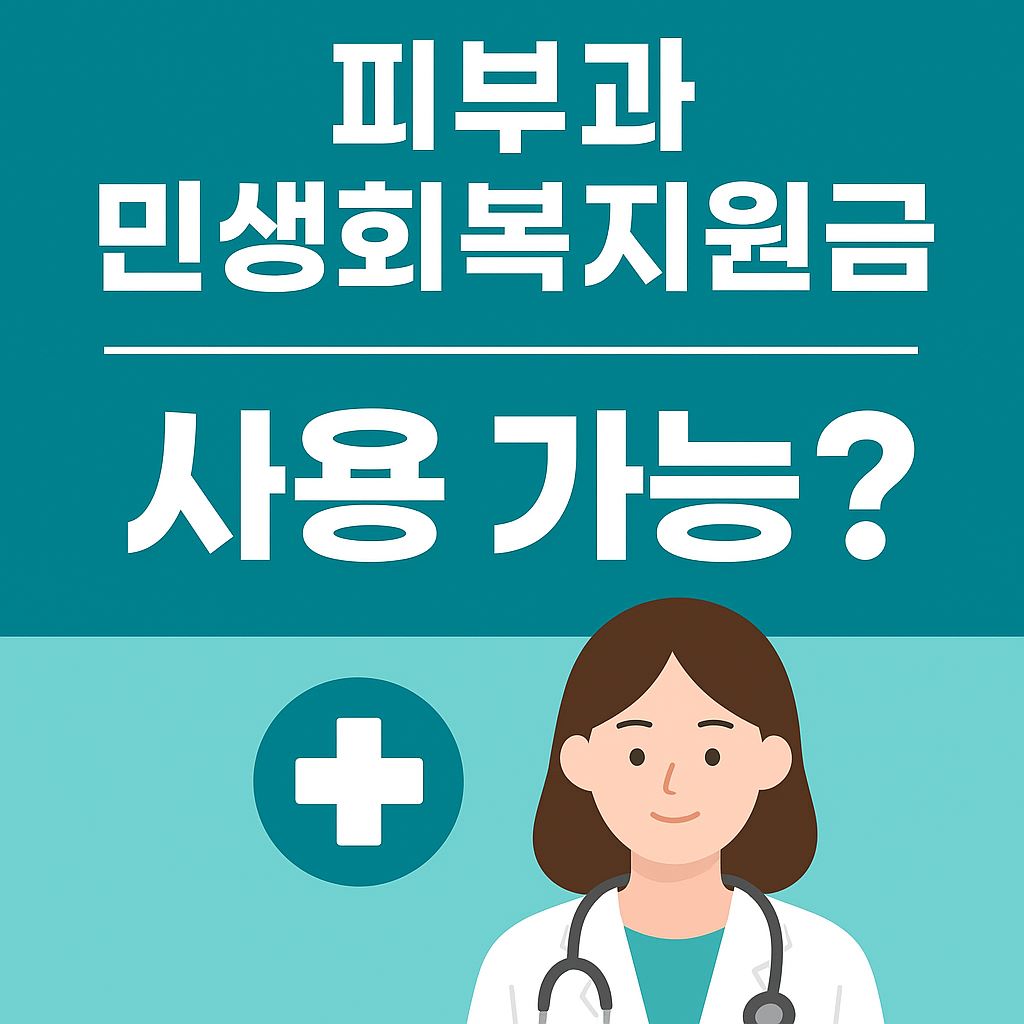 피부과민생회복지원금