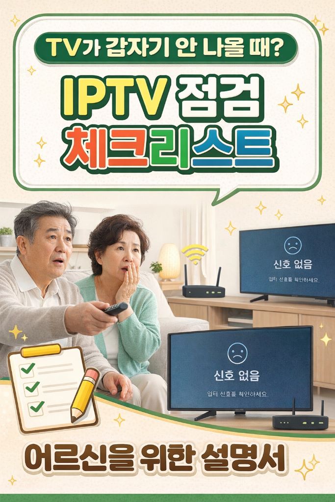 tv안나올때확인작업