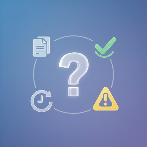 자주 묻는 질문(FAQ)과 유의사항