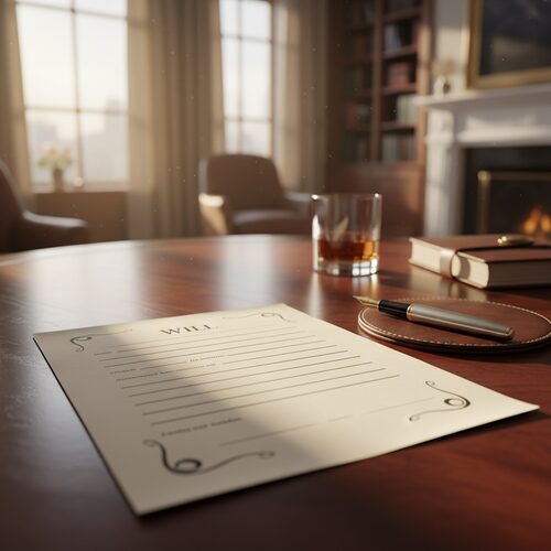 미루지 마세요! 유언장 작성, 지금이 적기입니다!