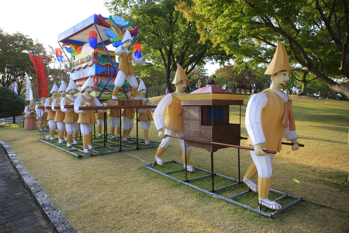 세계 풍물 등(燈) 전시 - 진주남강유등축제 여행