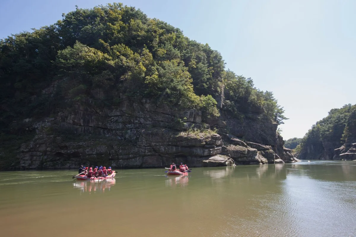 판교 래프팅 (출처 : 한국관광공사)