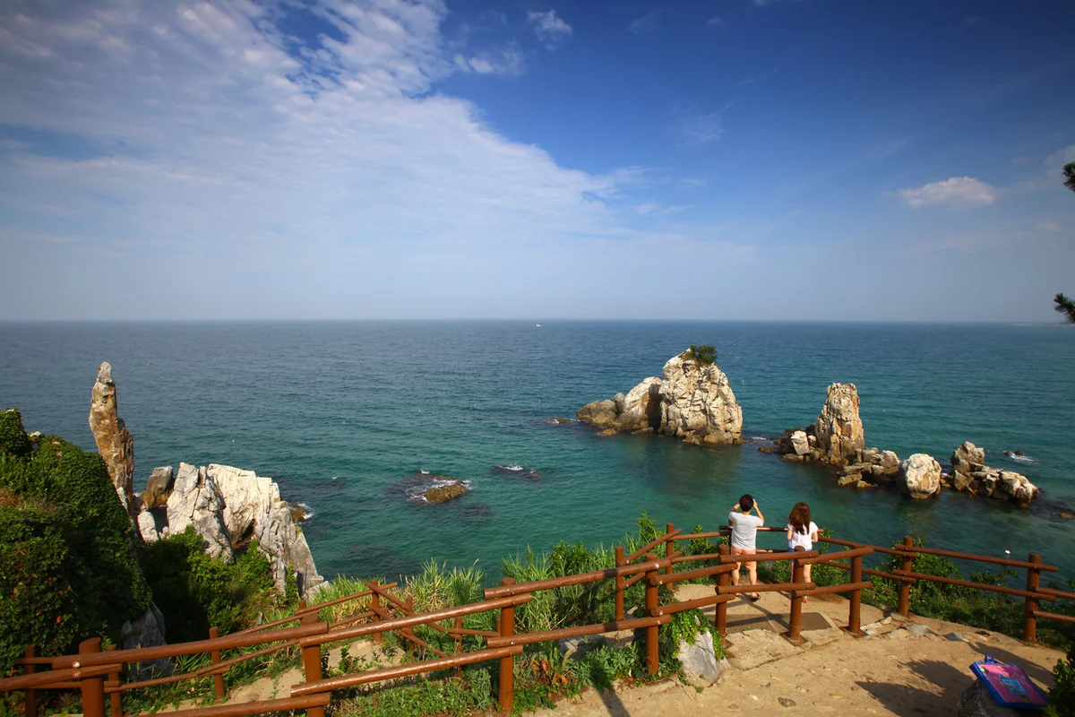 추암촛대바위 - 동해 자전거길 여행