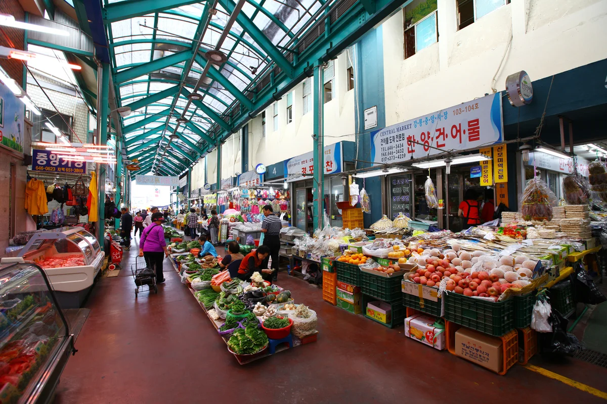 레이저어택 속초점 - 중앙시장 여행