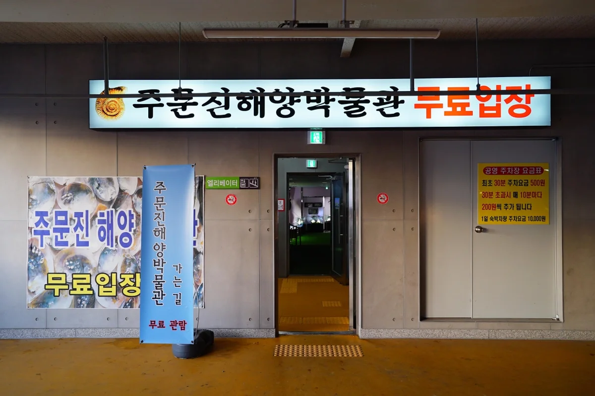 주문진 해양 박물관 - 주문진 여행