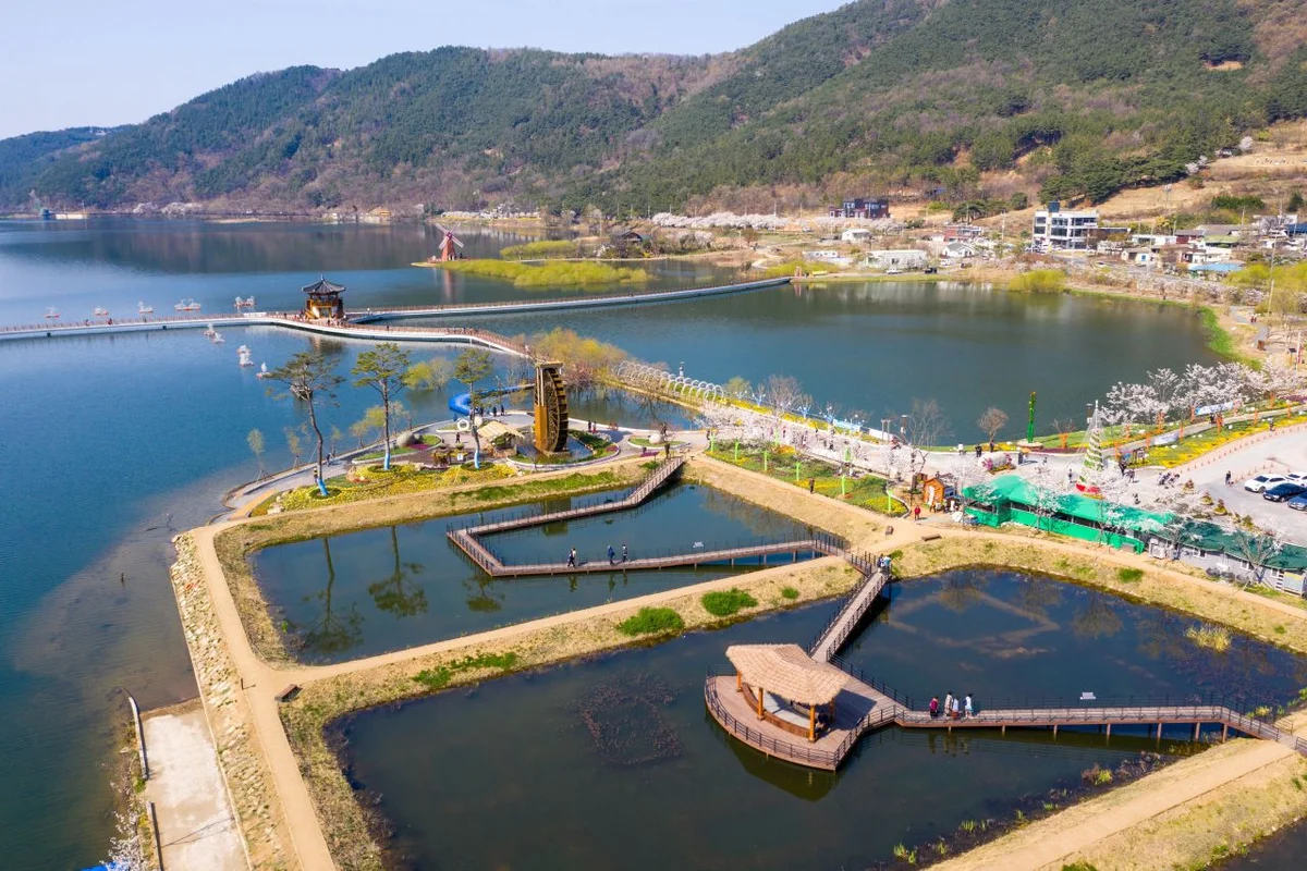 옥연지 송해공원 - 달성군자전거도로 여행