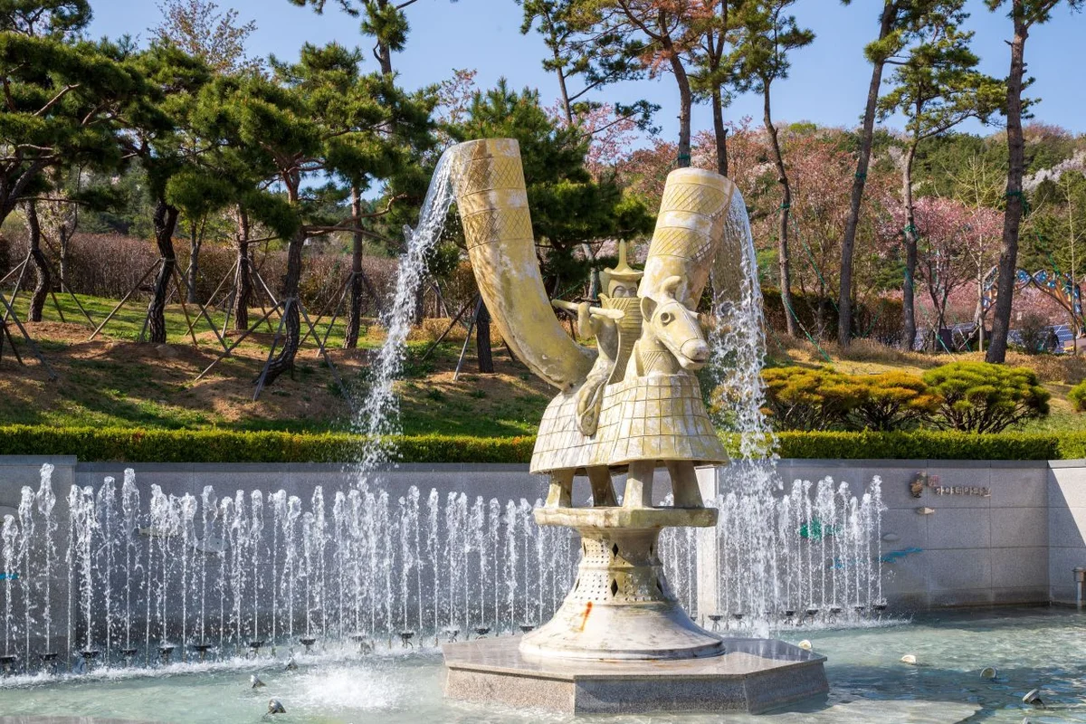 김해가야테마파크 카라반 캠핑장 - 가야테마파크 여행