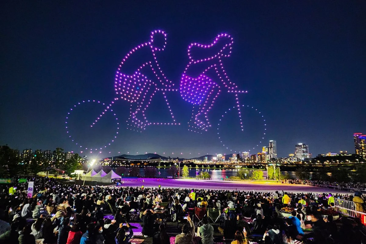 뚝섬한강공원 - 서울야간드라이브 여행