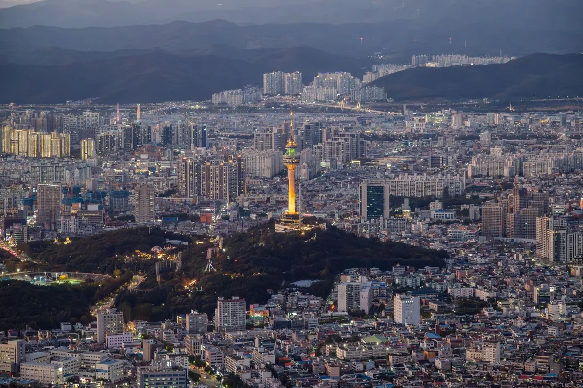 이월드 등산 코스 (출처 : 한국관광공사)
