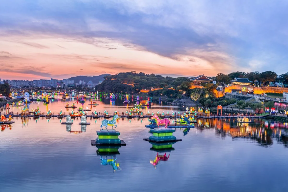 진주시 일몰 명소 (출처 : 한국관광공사)