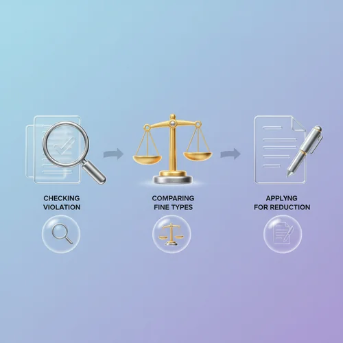 혹시 위반했다면? 현명하게 대처하고 감면받는 팁
