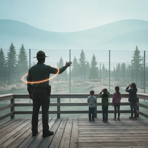 늑구의 특별한 시간: 먹이 주기 & 생태 설명회 엿보기