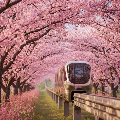 벚꽃 절경 만끽하는 화담숲 모노레일 코스 완벽 분석