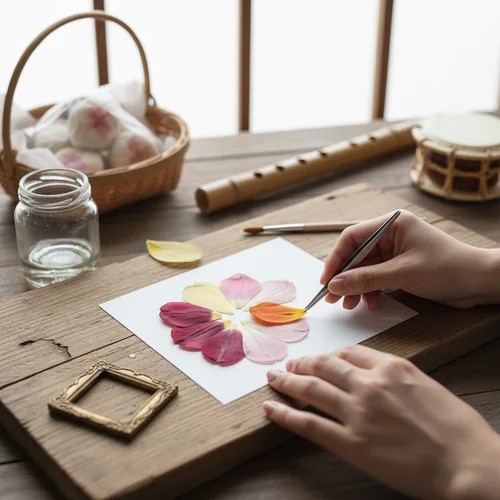 숨겨진 재미 1: 꽃과 함께 즐기는 오감만족 체험