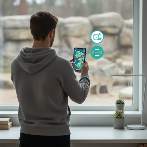 늑구와 교감! 오월드 스마트 관람 시작하기