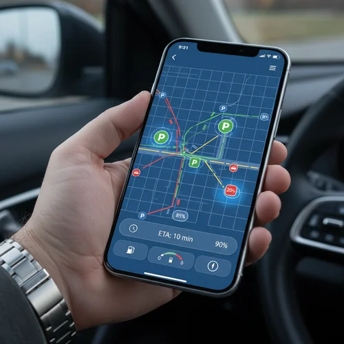 주차장 실시간 혼잡도, '이 앱'으로 확인해요!