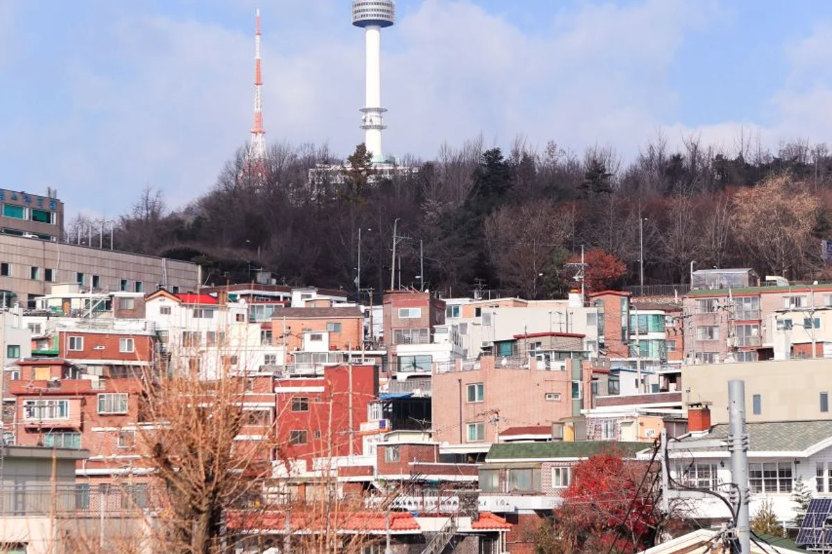 남산타워 조망 스팟 - 경리단길 여행