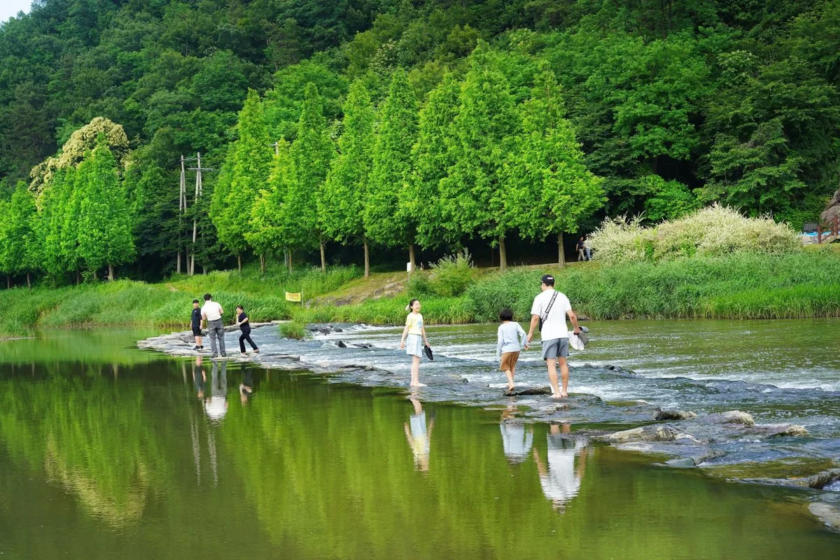 한반도지형전망공원 - 진천군 여행