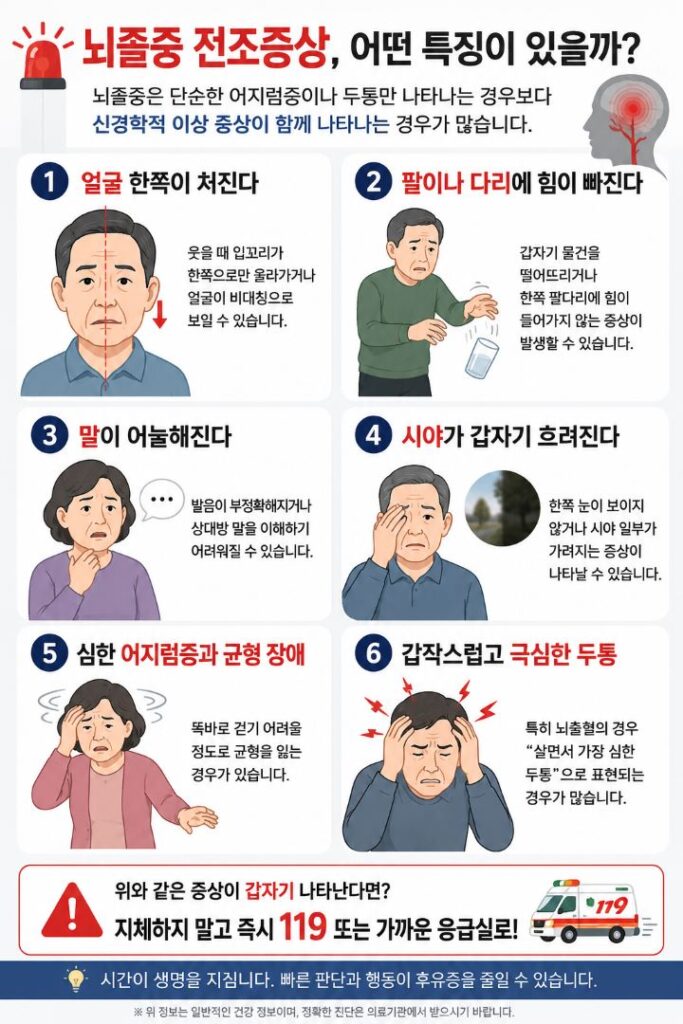 뇌졸중전조증상1